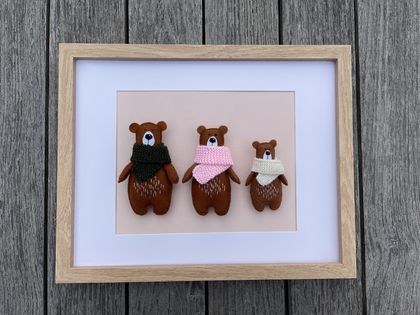 Felt Bear Friends