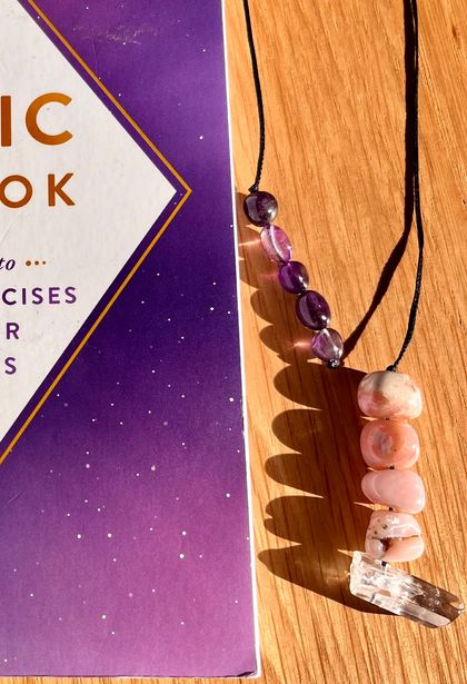 Crystal book mark