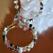 Mix Gemstone Hoop Earrings