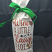 Handmade wine bag