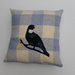 Handmade cushion cover - Tui applique