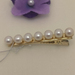 Elegant Duckbill Hair Clip with Seven Lustrous Natural Freshwater PearlsFJ002 Rosa Handmade Jewelry Store