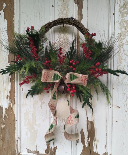 Rustic Christmas Wreath