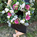 Blueberry and Dahlia Wreath