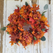 Autumn Joy Flower Wreath