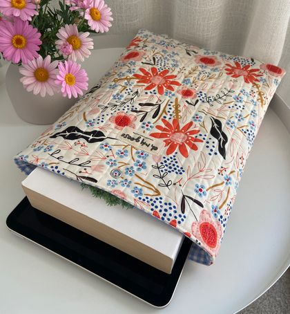 Book Pouch - Flowers