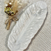 Marbled Feather Decor/Tray