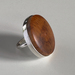 Sterling Silver and Totara Wood Ring