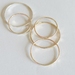 Five Gold Rings/Midi Rings- One for each finger
