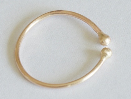 9ct Gold Toe Ring