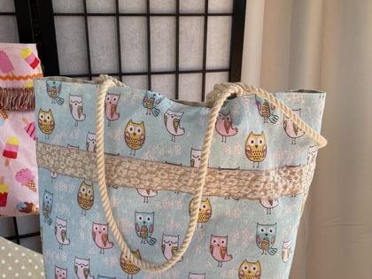 Sweet Owl Tote Bag