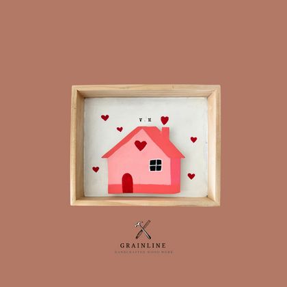 The Pink house! customisable artwork