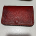 Leather card holder