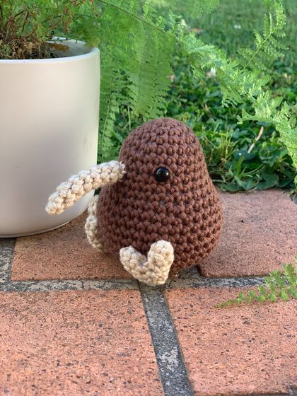 Crochet - Kiwi Bird