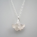 Ginkgo Necklace Sterling Silver