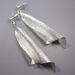 Linen Drape Sterling Silver Earrings