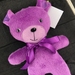 BABIES FIRST TEDDY - Purple Bear