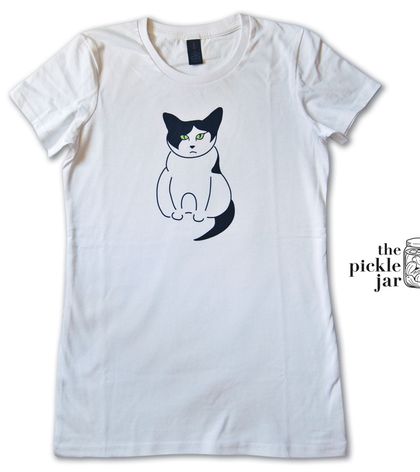 Rock n Roll Cat Women's T-shirt (L)
