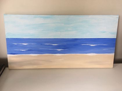 Beach Abstract painting by 'Elan Art'
