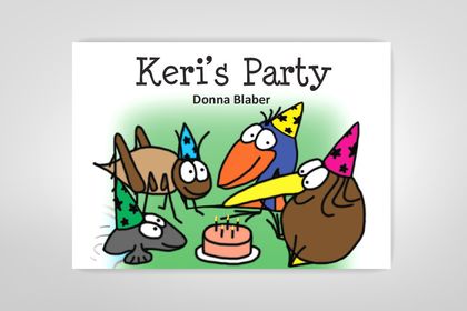 Keri's Party - Book 1, Kiwi Critters series - incl FREE delivery worldwide!