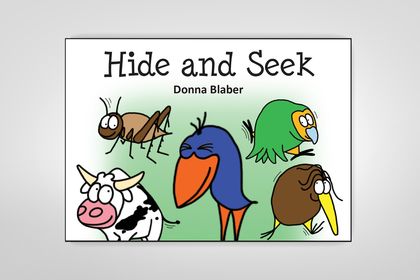 Hide and Seek - Book 5, Kiwi Critters series, incl FREE delivery worldwide!