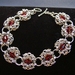 Padparascha Romanov Chainmaille Bracelet