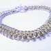 Sterling Silver and 14k Gold Euro 4in1 Chainmaille Bracelet
