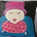 Thinking Loving Thoughts  - cushion cover