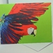Greeting Card from original painting Big Red