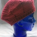 Red Acrylic Beret