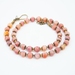 Beadsnknots: Matte Bohemian Orange Agate Necklace