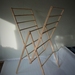Recycled wood drying rack - the R2