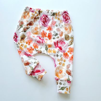 Floral Harem Pants 3-6m 