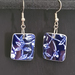 Calico Blue Earrings (E332)