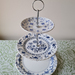 Blue & White 3 Tier Cake stand 3T336