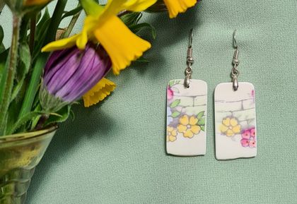 Wall flowers Earrings (E299)