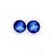 Cosmic Cufflinks - Astronomy Gift - Blue Glass Cabochon Cuff Links - Galaxy Jewellery/ Accessories - Crab Pulsar Wind Nebula
