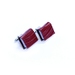 Miniature Maroon Book Cuff Links For Him - Textured Lizard Print Leather - Blood Red Maroon - Leather Book