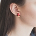 Bird earrings -NZ Rimu
