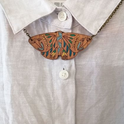 Butterfly Rimu necklace