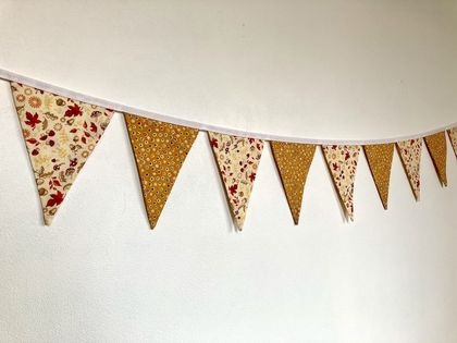 Bunting - Autumn Leaves - 3 Metres Double-Sided