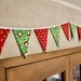 Christmas Gingerbread and Santa Bunting - 3 Metres Double-Sided