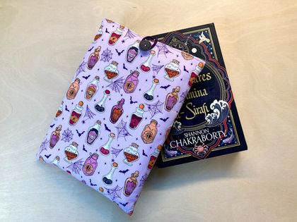 Protective Book Sleeve - Large Spooky Potions