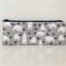 SALE- Polar bear print pencil case / glasses case