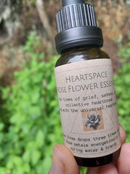 Heart Space Rose Flower Essence