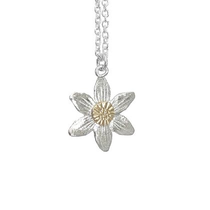 Clematis Flower Necklace