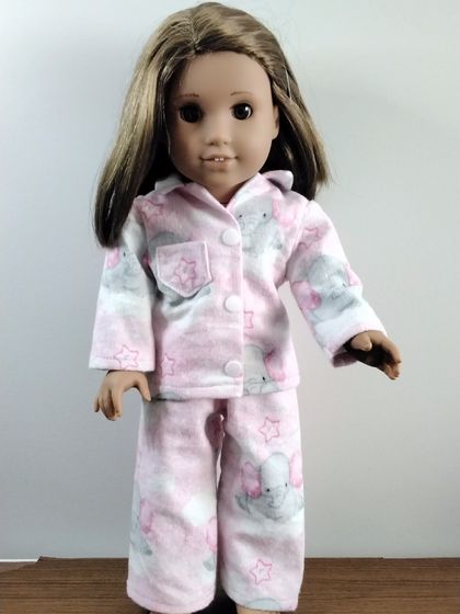 18" Doll Winter Pyjamas