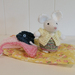 Knitted Mouse Doll Set