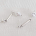 Sterling Silver Pearl Drops