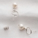 Pearl/Open Ring Studs
